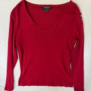 Lauren Ralph Lauren Long sleeve V-Neck